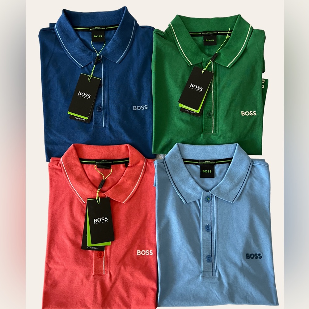 🔥🔥SOLD🔥🔥💯 Authentic hugo boss polo collections